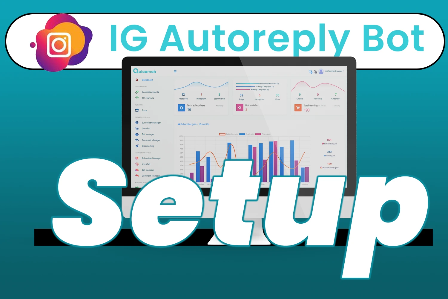 Instagram Auto Reply Setup Service